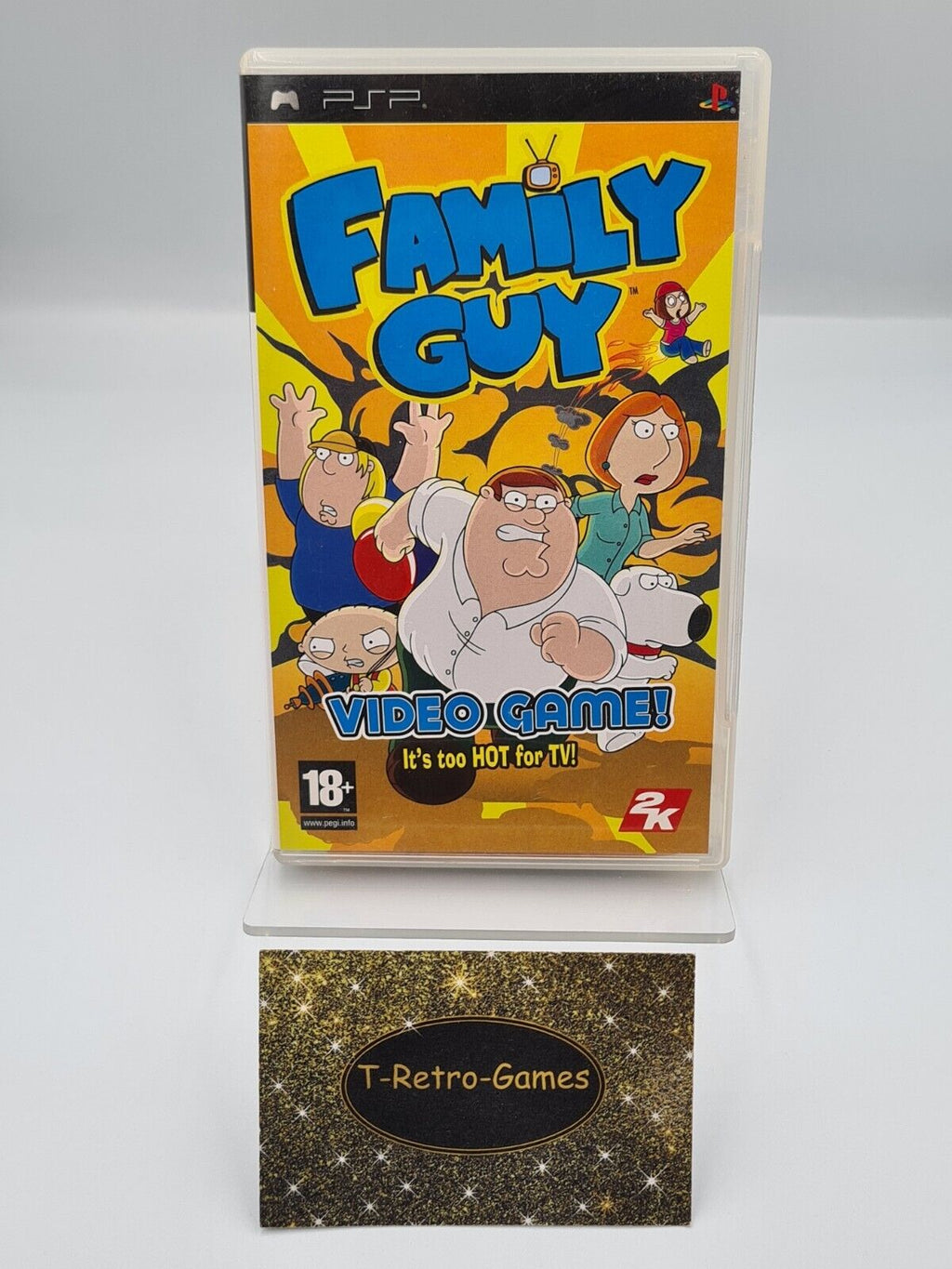 Sony PSP Spiel Family Guy Video Game! mit OVP und Anleitung Englisch - T-Retro-Games 