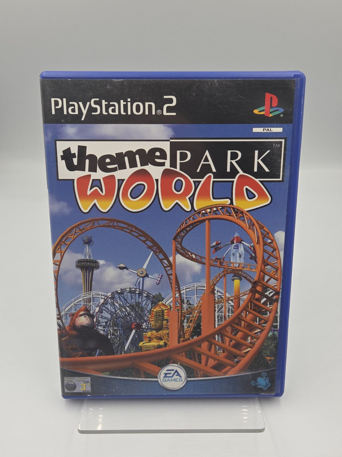 PS2 Playstation 2 Spiel Theme Park World mit OVP und Anleitung Englisch