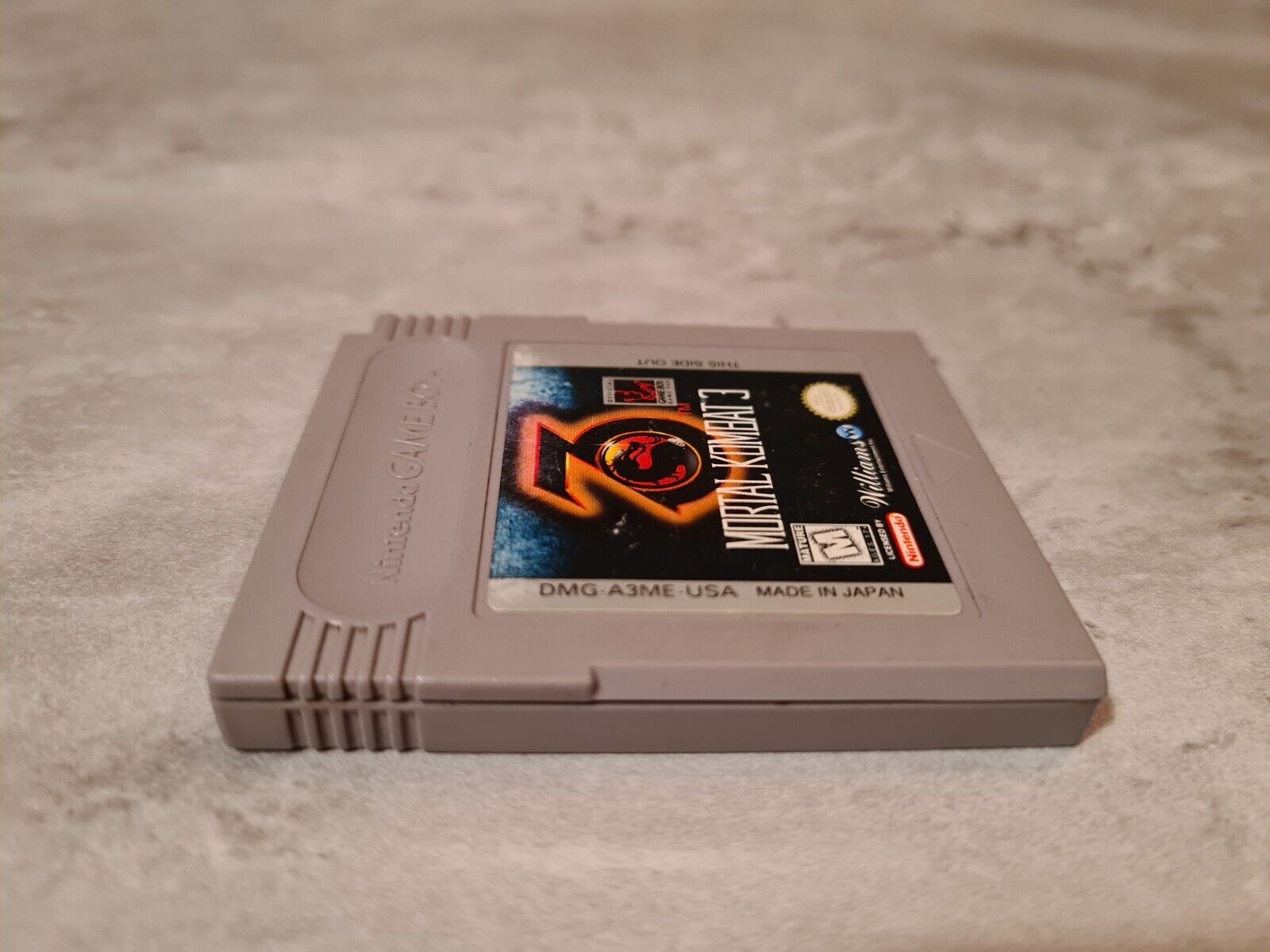 Nintendo Gameboy Classic Spiel Mortal Kombat 3 Modul USA - T-Retro-Games 