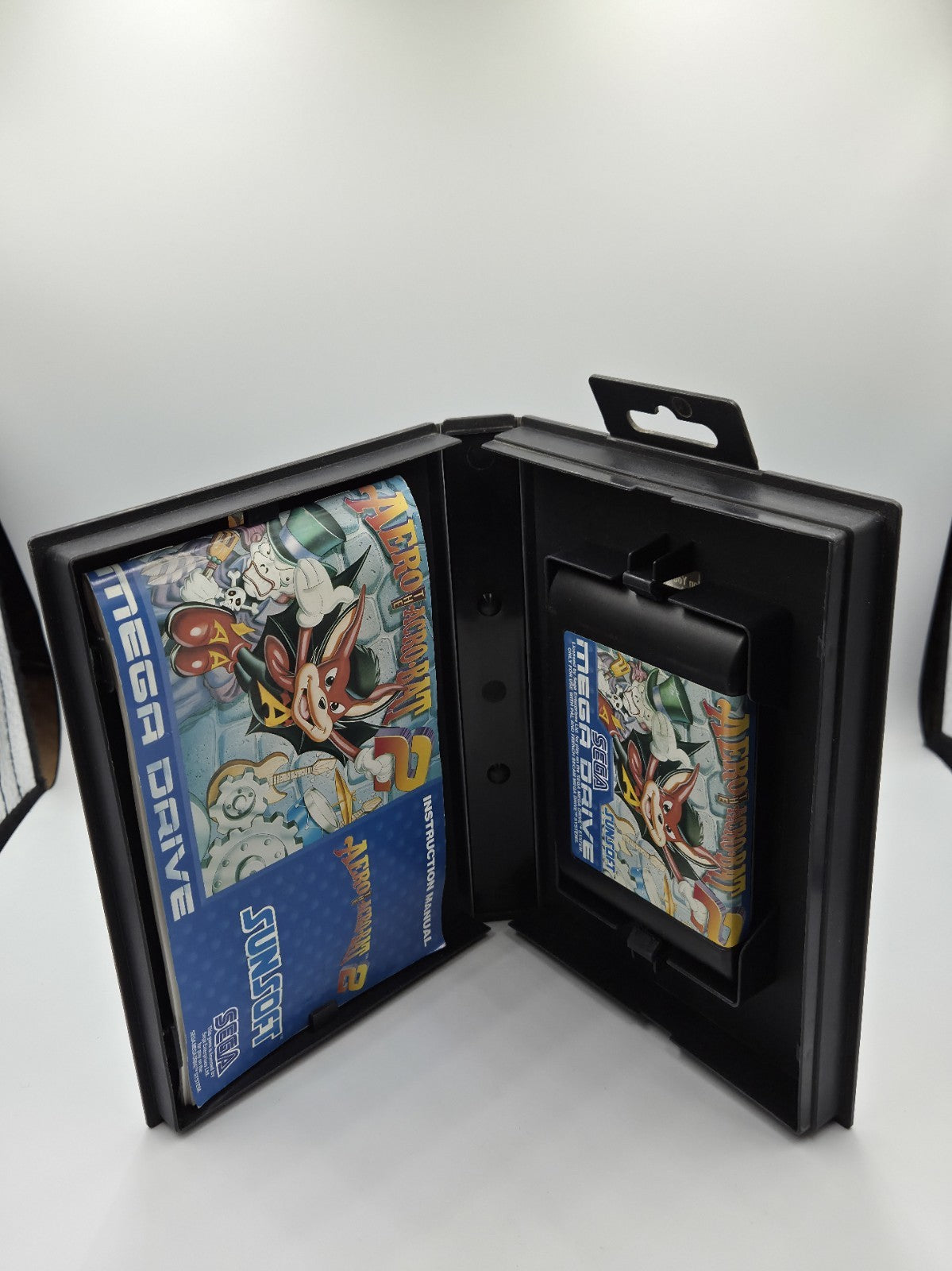 Sega Mega Drive Spiel Aero The Acro-Bat 2 mit OVP und Anleitung Multi Language 