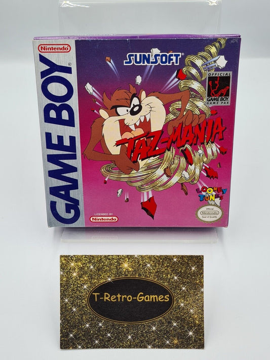 Nintendo Game Boy Classic Taz-Mania mit OVP und Anleitung USA - T-Retro-Games 