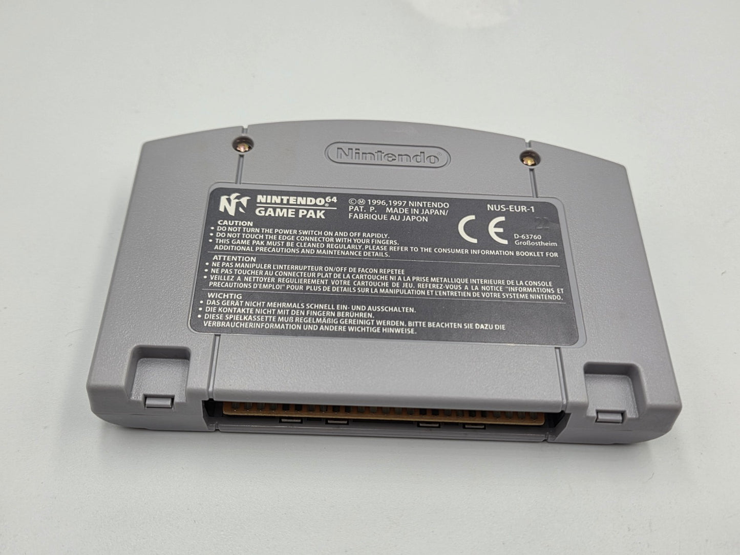 N64 Nintendo 64 WCW/NWO Revenge mit OVP und Anleitung EUR