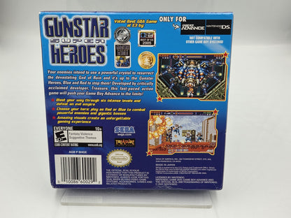 Nintendo Game Boy Advance Gunstar Super Heroes mit OVP und Anleitung USA