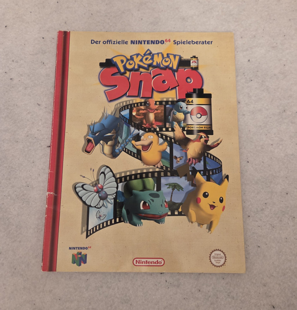 N64 Nintendo 64 Pokemon Snap Der offizielle N64 Spieleberater Deutsch  