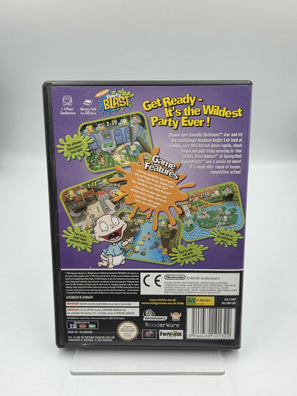 Nintendo GameCube Nickelodeon Party Blast mit OVP und Anleitung UKV