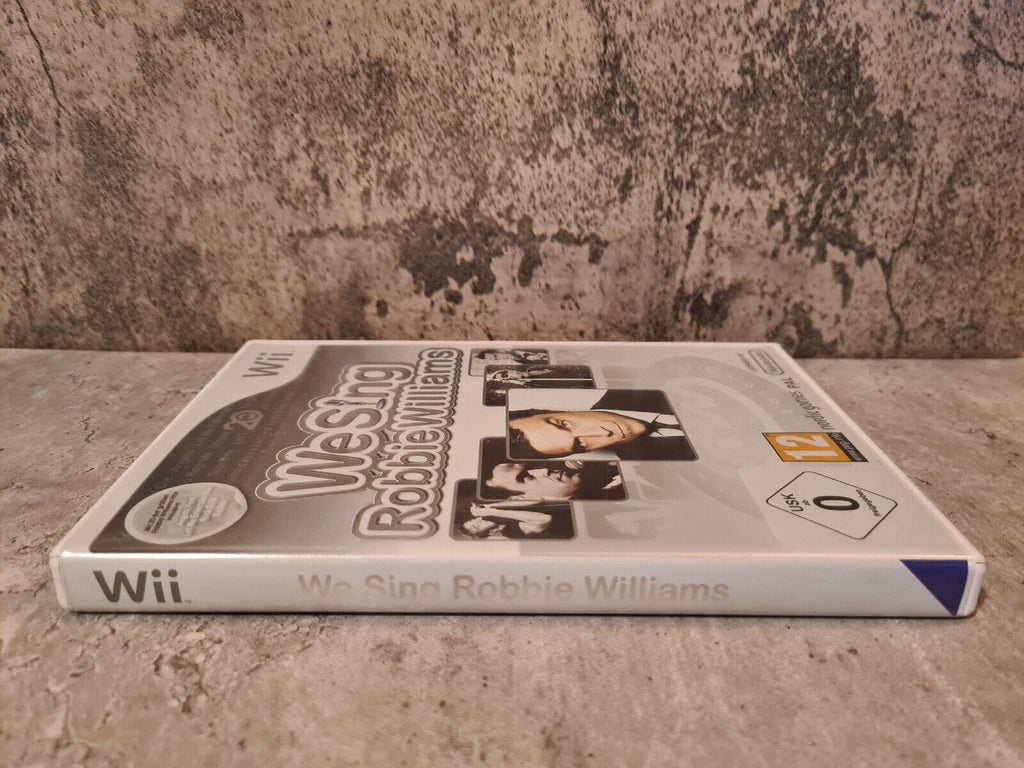 Nintendo Wii Spiel We Sing Robbie Williams mit OVP und Anleitung NOE - T-Retro-Games 