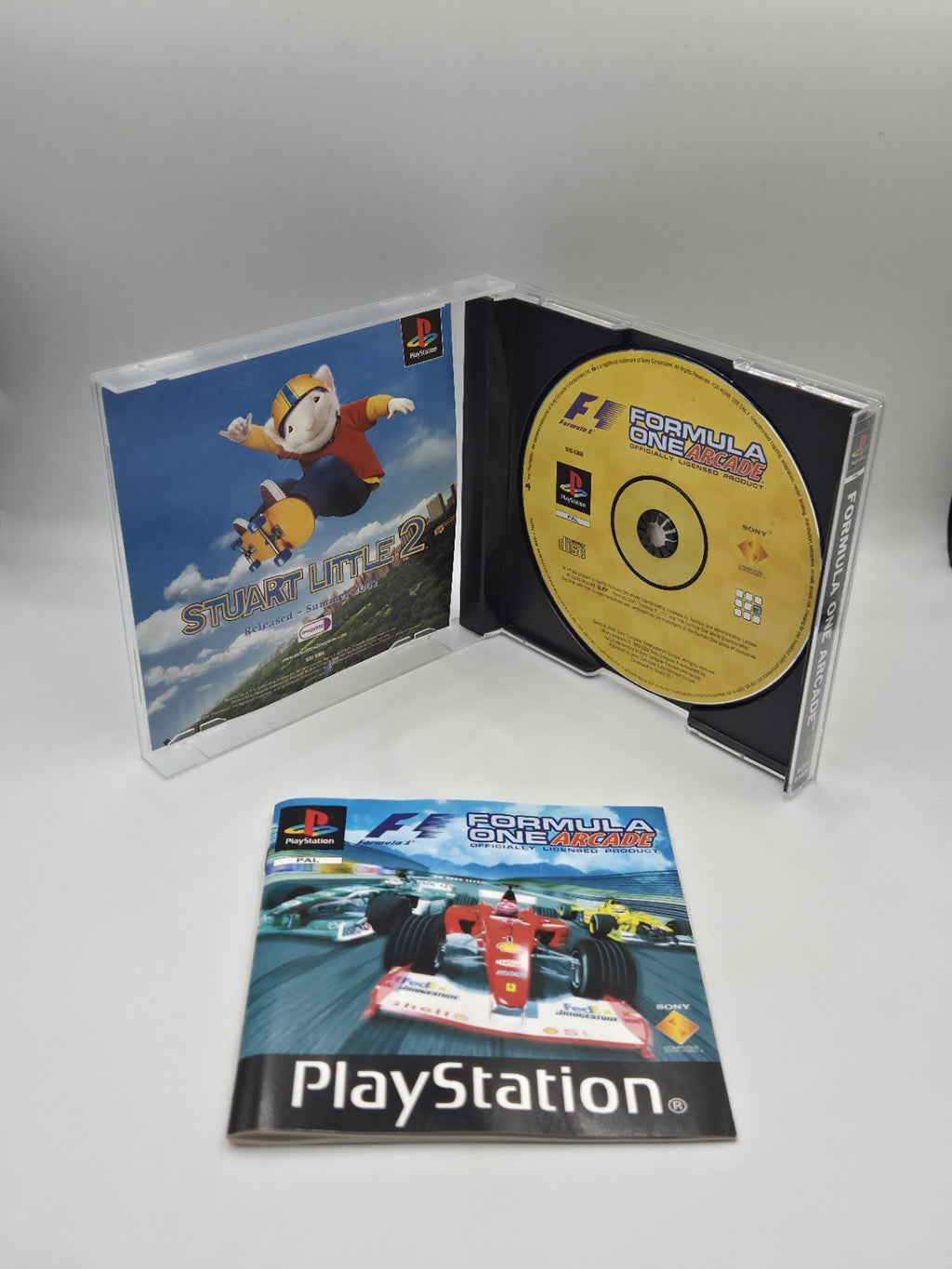 PS1 Playstation 1 Spiel Formula One Arcade mit OVP und Anleitung Englisch