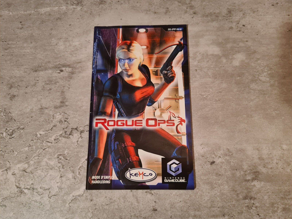Nintendo GameCube Rogue Ops mit OVP und Anleitung FAH - T-Retro-Games 
