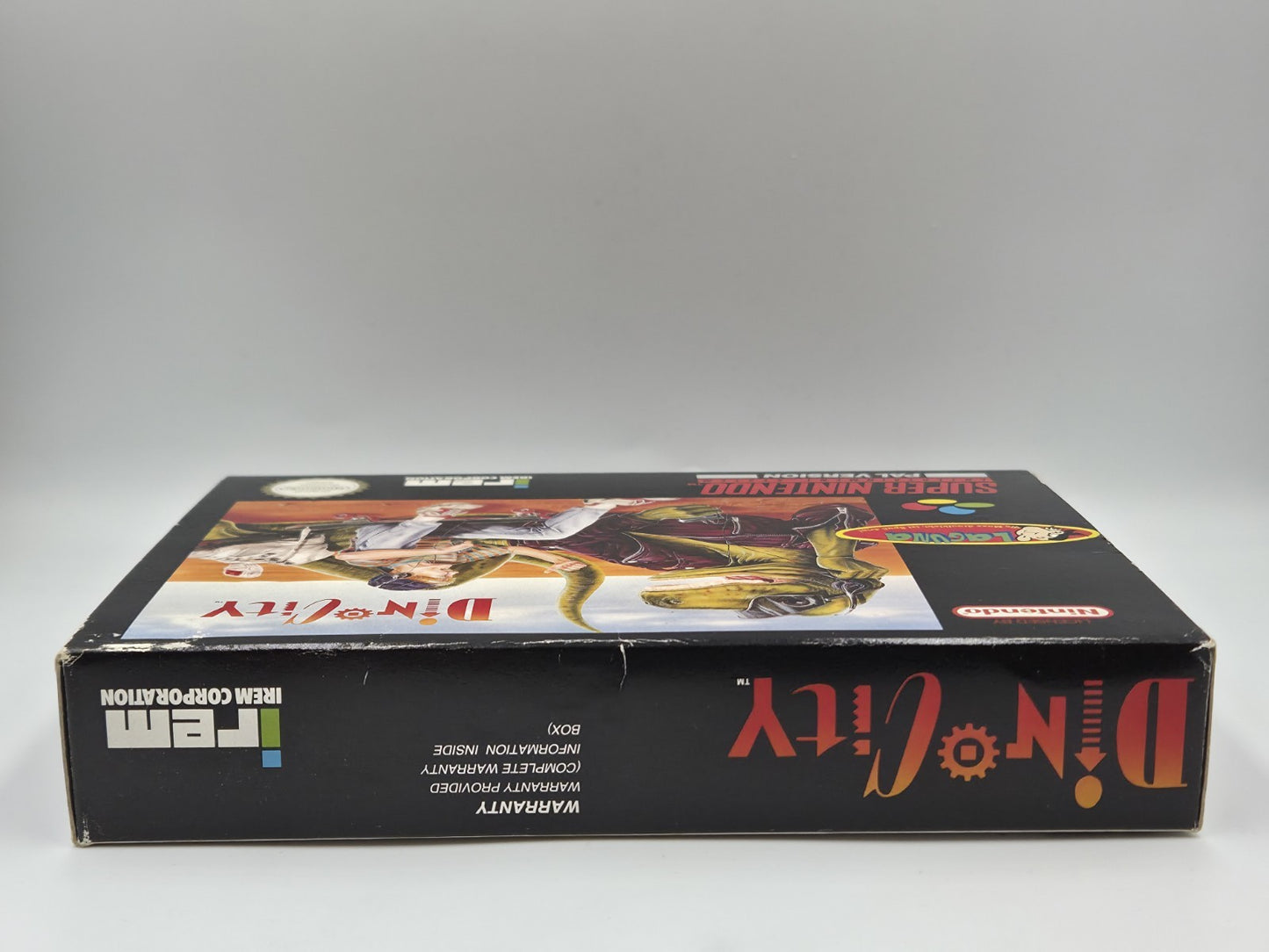 SNES Super Nintendo Dino City mit OVP und Anleitung NOE