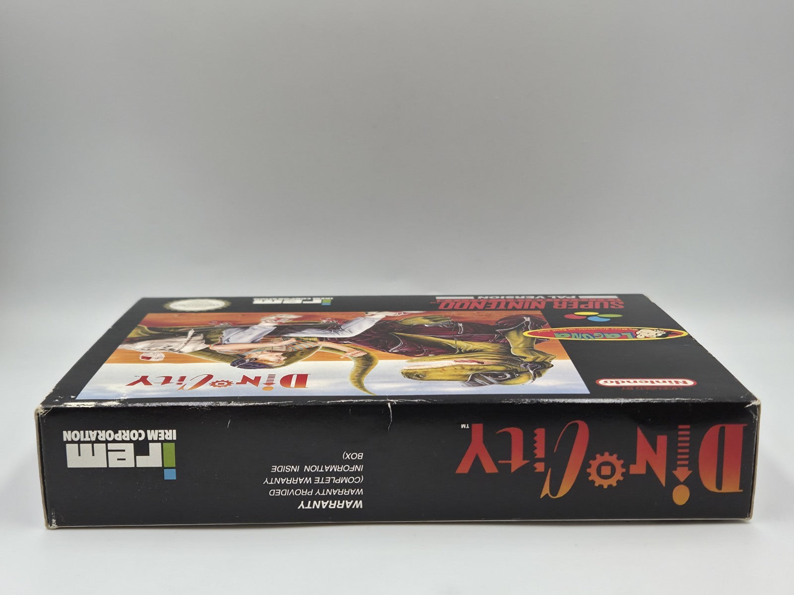 SNES Super Nintendo Dino City mit OVP und Anleitung NOE