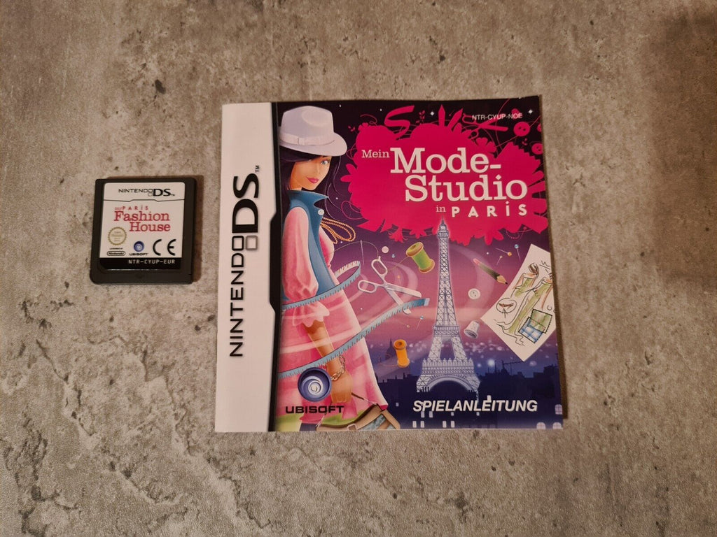 Nintendo DS Mein Modestudio in Paris mit OVP und Anleitung NOE - T-Retro-Games 