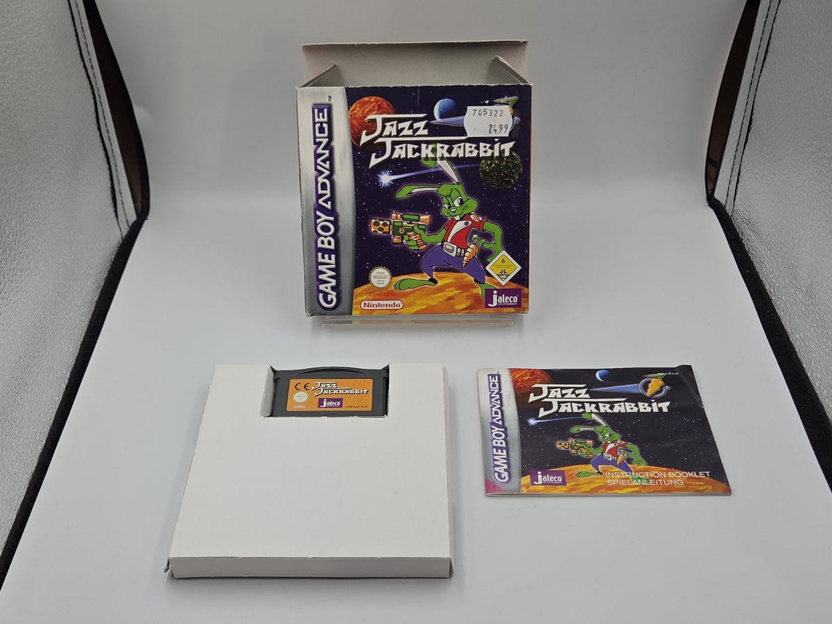 Nintendo Game Boy Advance Jazz Jackrabbit mit OVP und Anleitung EUR