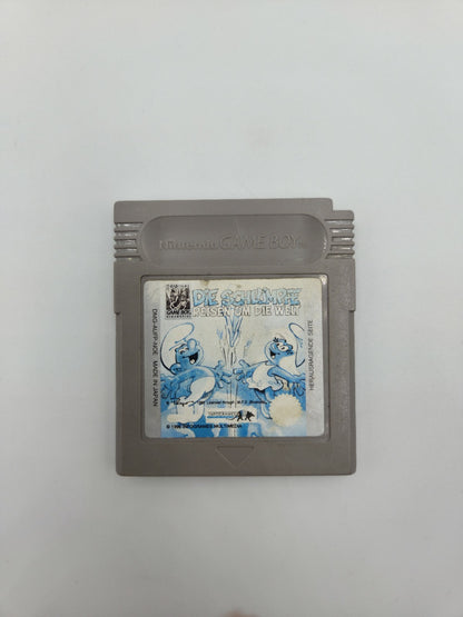 Nintendo Game Boy Classic Spiel Die Schlümpfe Reisen um die Welt Modul NOE