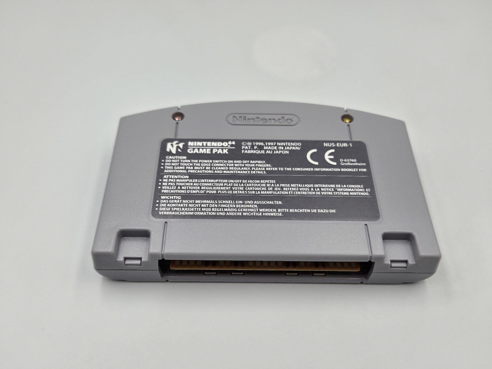 N64 Nintendo 64 Spiel Disney's Tarzan mit OVP und Anleitung NOE
