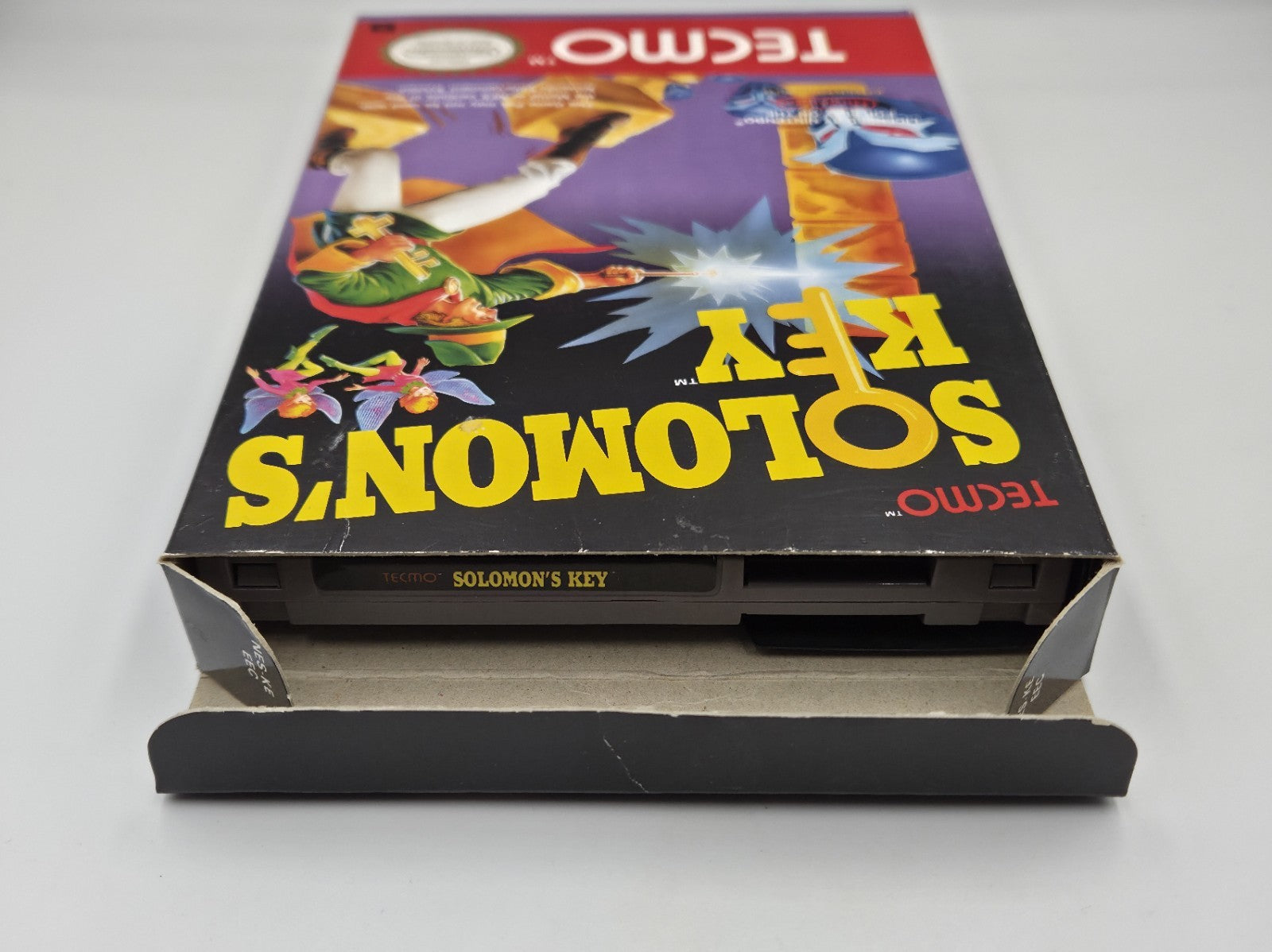 Nintendo NES Spiel Solomon's Key mit OVP und Anleitung EEC