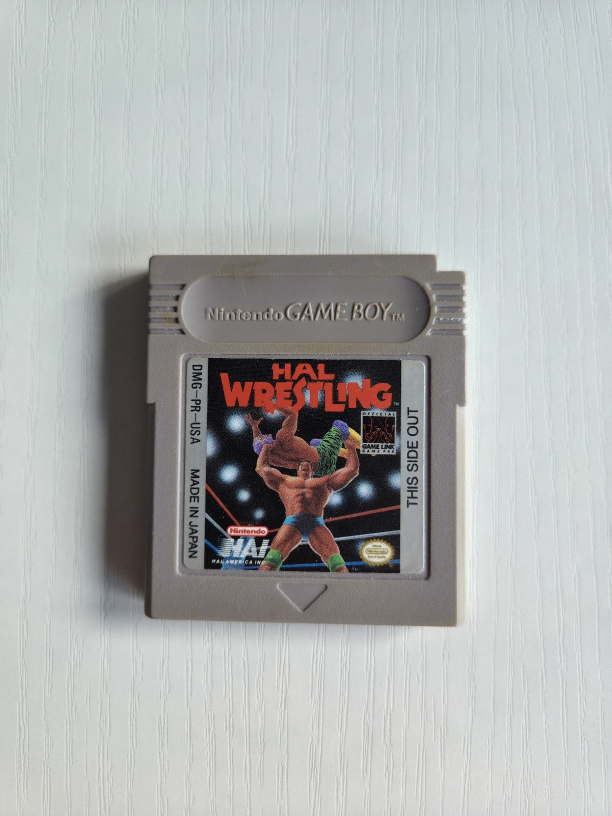 Nintendo Game Boy Classic Spiel Hal Wrestling Modul USA
