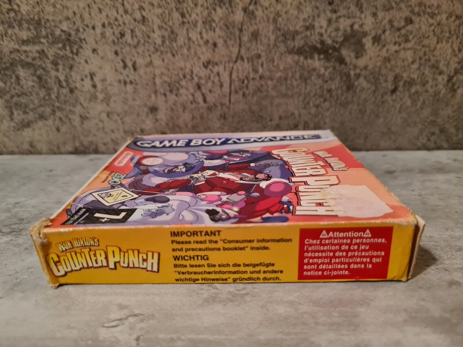 Nintendo Game Boy Advance Wade Hixton's Counter Punch mit OVP und Anleitung EUR - T-Retro-Games 