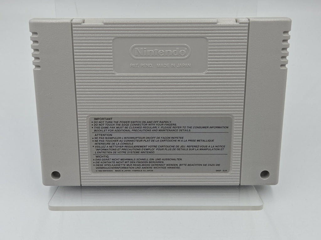 SNES Super Nintendo Spiel Rise of The Robots EUR Modul