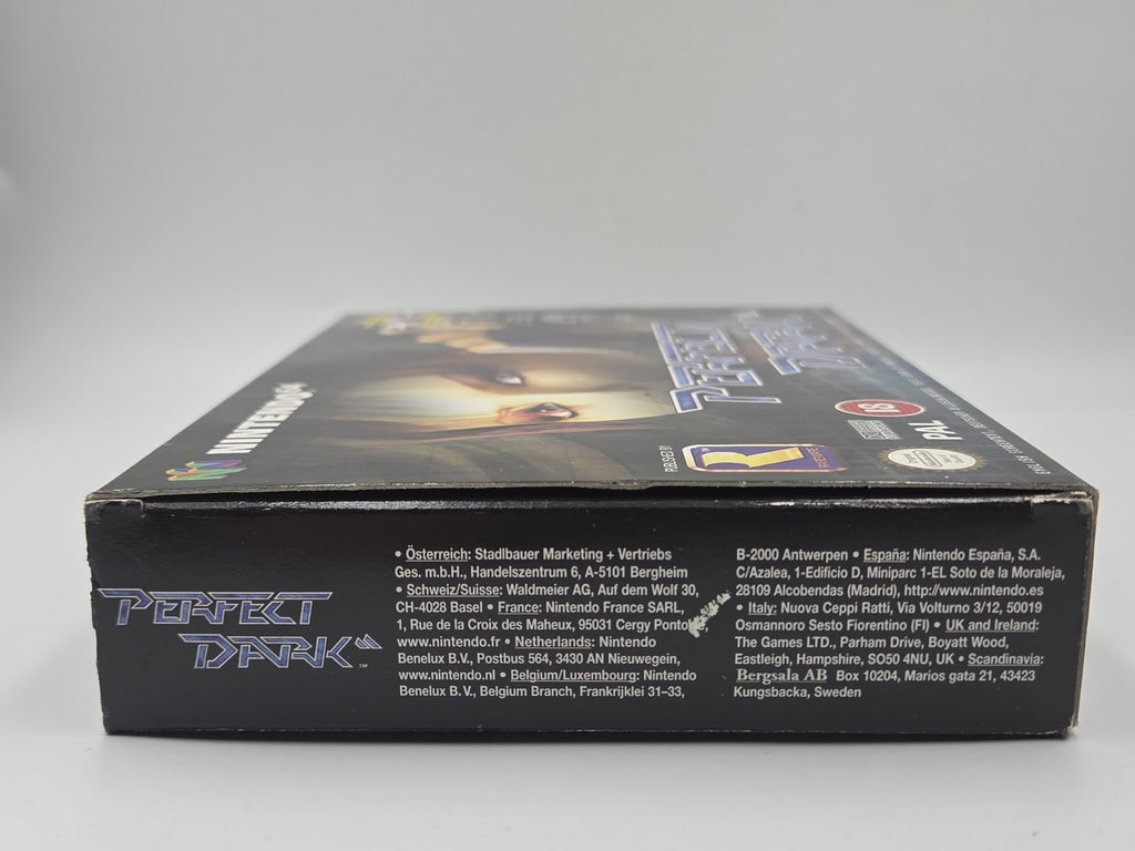 N64 Nintendo 64 Spiel Perfect Dark mit OVP und Anleitung EUR