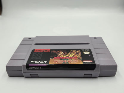 SNES Super Nintendo Shanghai II Dragon's Eye mit OVP und Anleitung NTSC USA