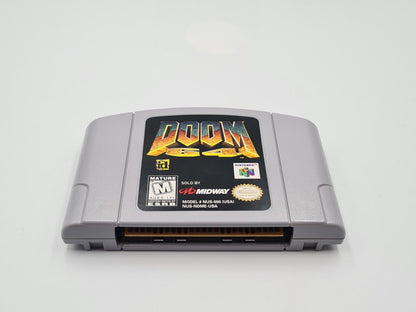 N64 Nintendo 64 Doom 64 mit OVP und Anleitung USA NTSC - T-Retro-Games 