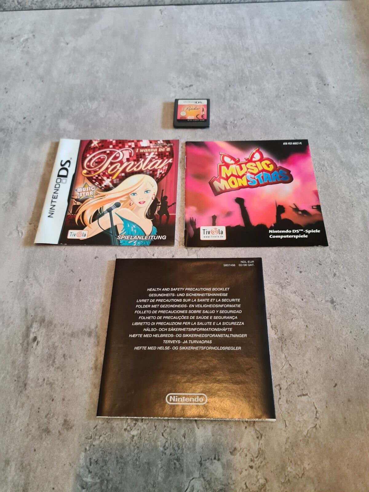 Nintendo DS I wanna be a Popstar mit OVP und Anleitung NOE - T-Retro-Games 