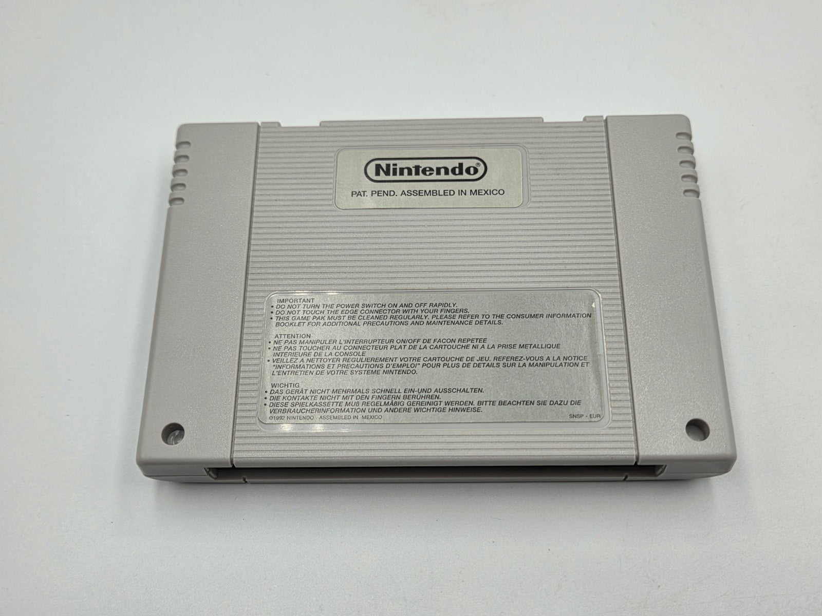 SNES Super Nintendo Williams Arcades Greatest Hits  mit OVP und Anleitung EUR