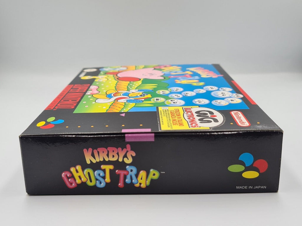 SNES Super Nintendo Kirby's Ghost Trap New Old Stock GPS - T-Retro-Games 