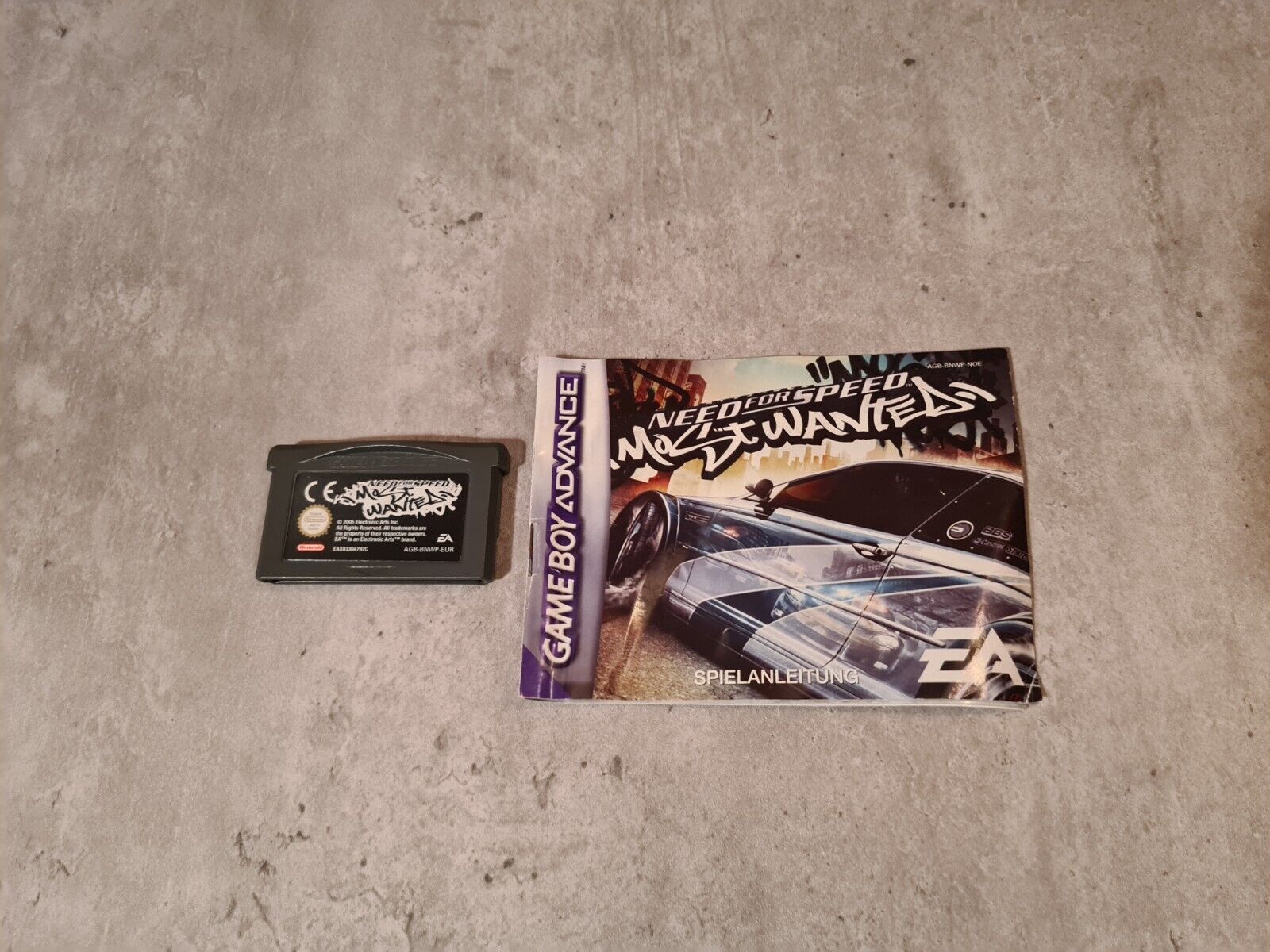 Nintendo Gameboy Advance Need for Speed Most Wanted mit OVP und Anleitung NOE - T-Retro-Games 