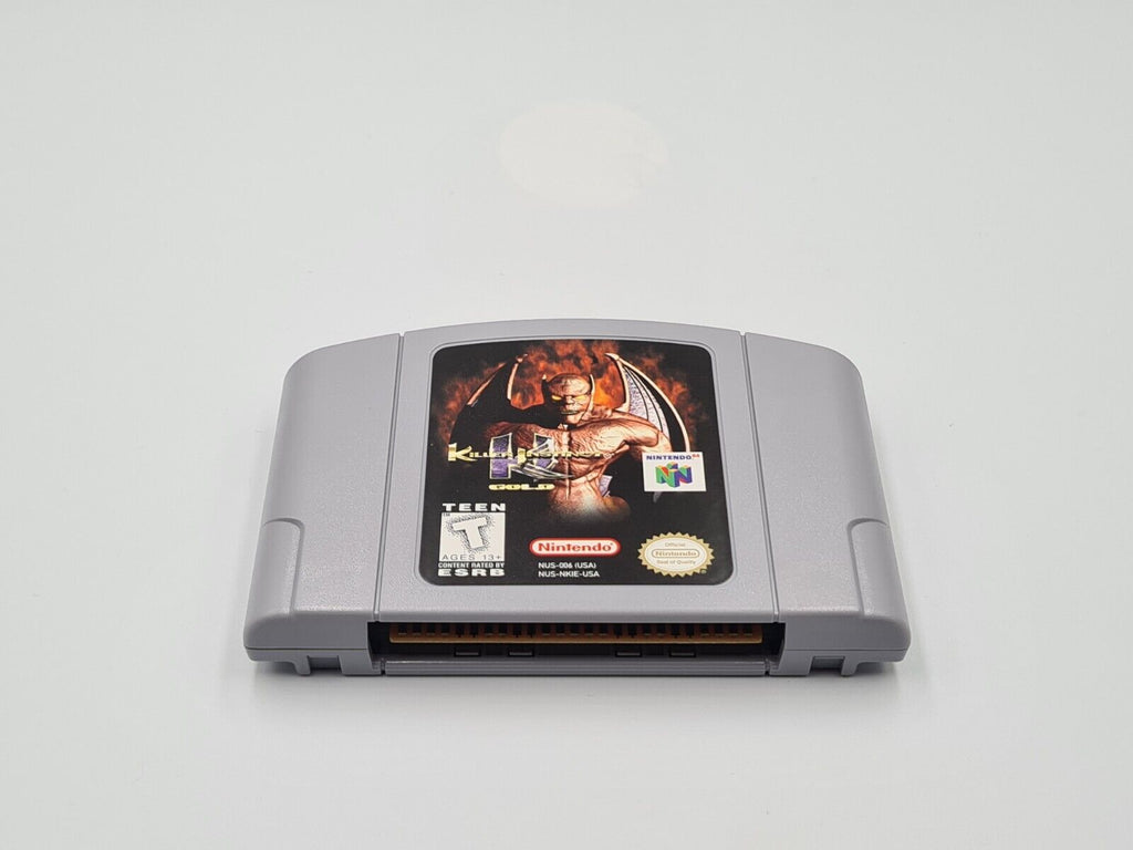N64 Nintendo 64 Killer Instinct Gold mit OVP und Anleitung USA NTSC - T-Retro-Games 