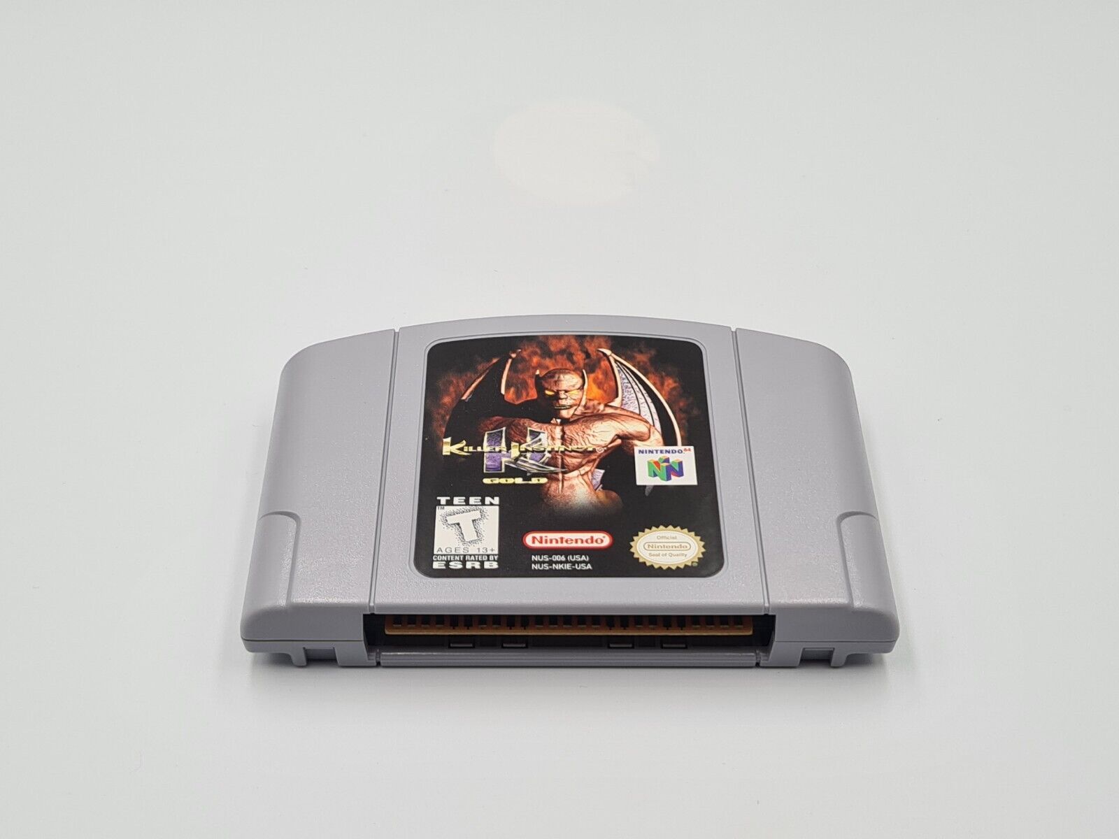 N64 Nintendo 64 Killer Instinct Gold mit OVP und Anleitung USA NTSC - T-Retro-Games 