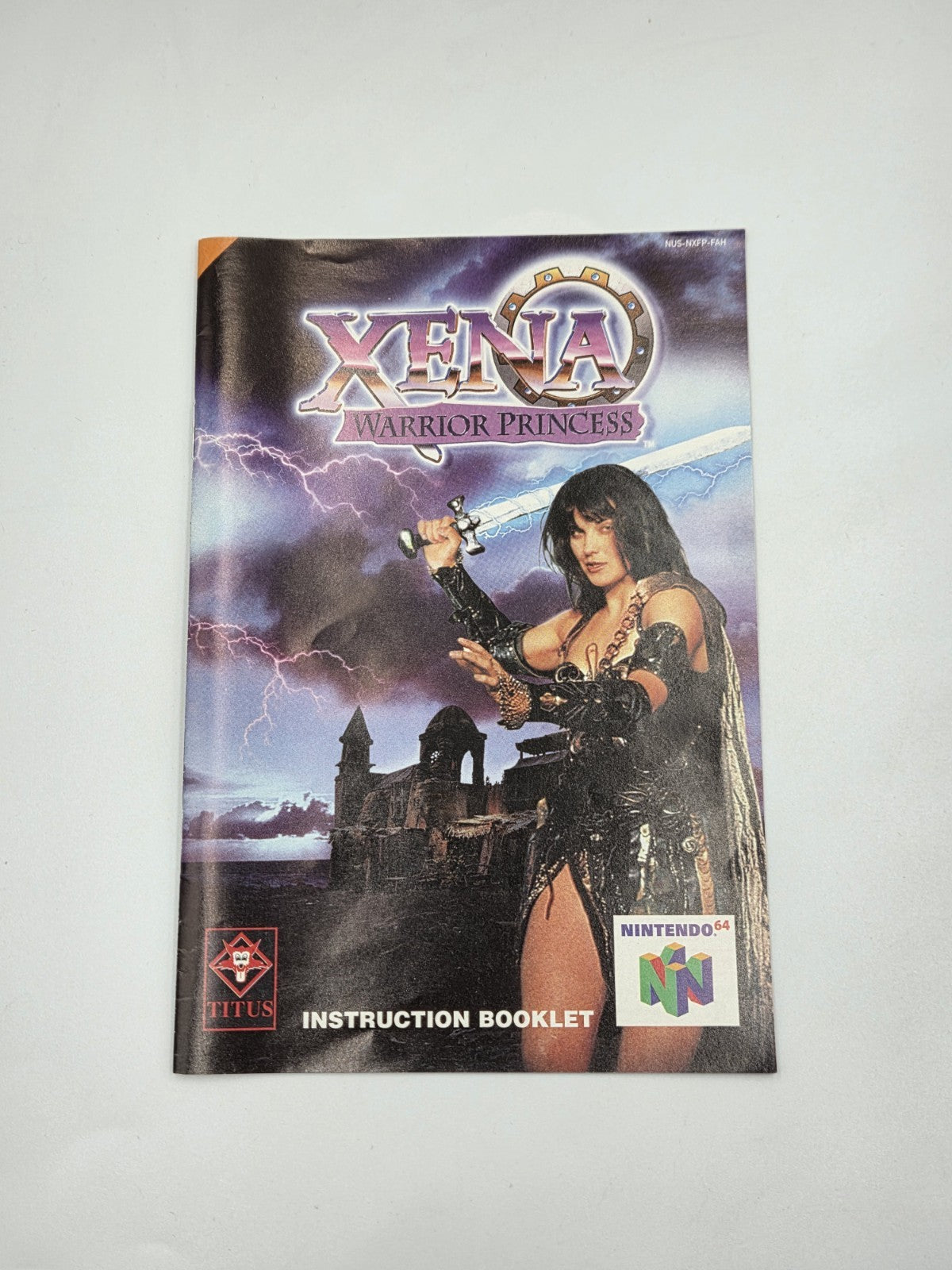 N64 Nintendo 64 Xena Warrior Princess mit OVP und Anleitung FAH