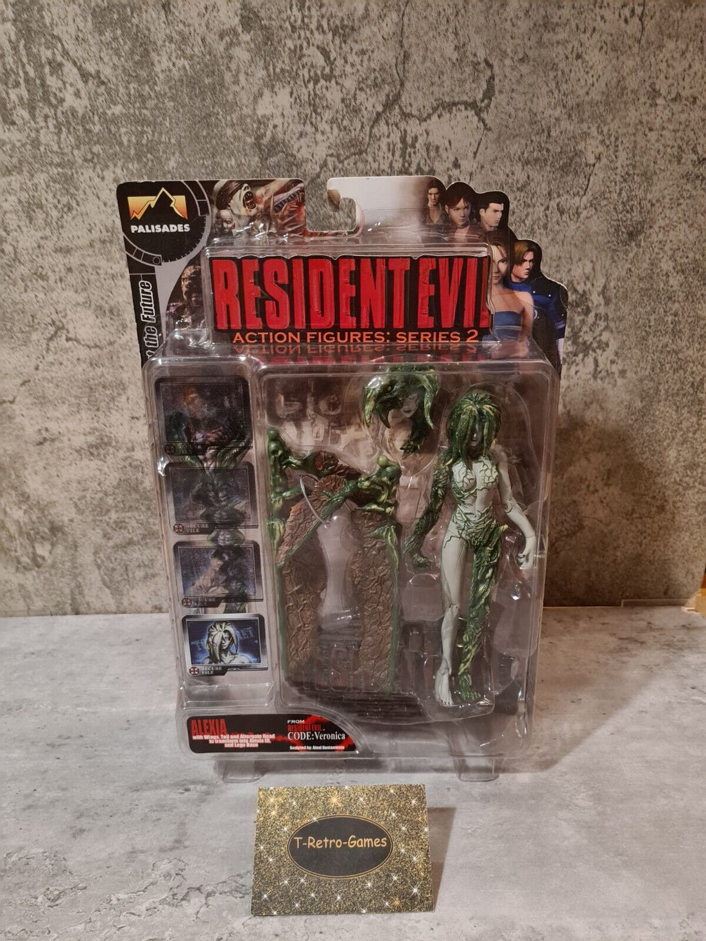 Palisades Action Figures: Series 2 Resident Evil Alexia 2001 - T-Retro-Games 