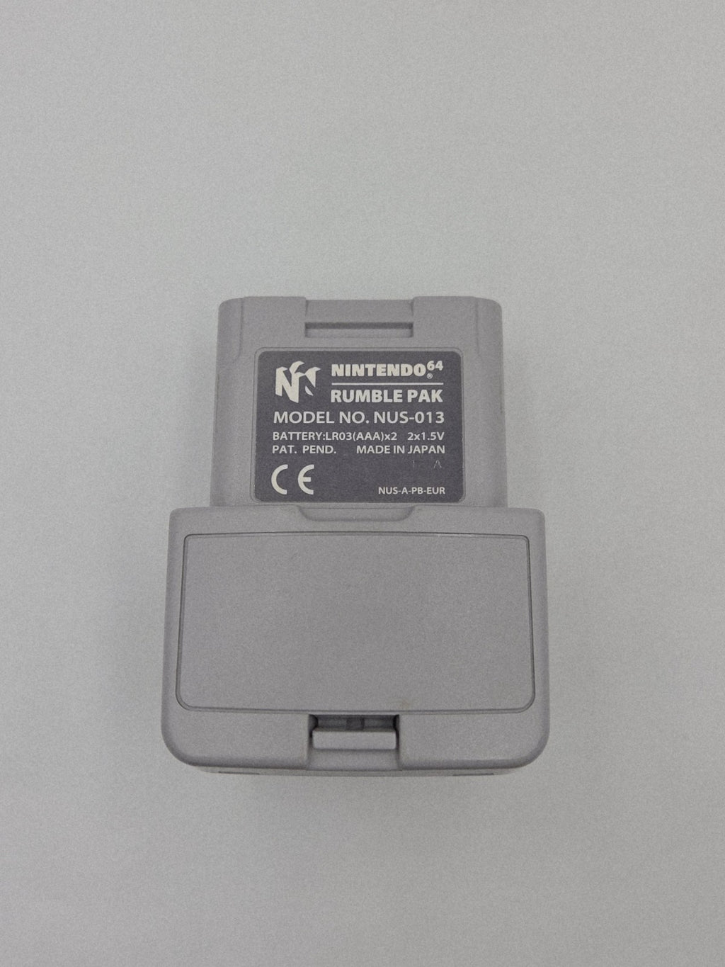 N64 Nintendo 64 Rumble Pak Vibration Kit mit OVP und Anleitung EUR