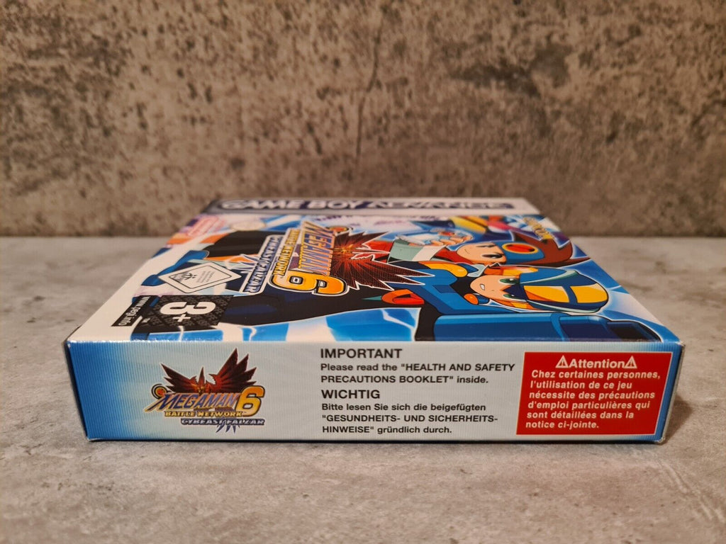 Game Boy Advance Mega Man Battle Network 6 Cybeast Falzar + OVP + Anleitung EUR - T-Retro-Games 