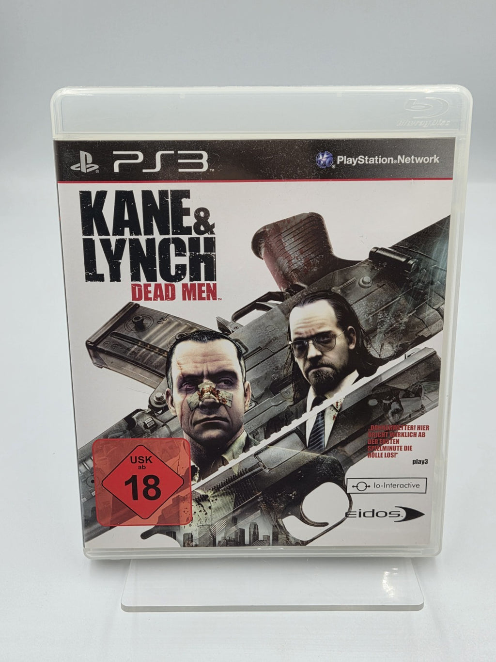 PS3 Playstation 3 Spiel Kane & Lynch Dead Man mit OVP und Anleitung Deutsch
