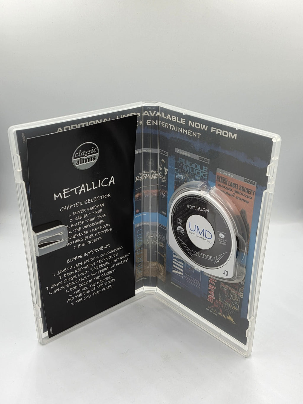 Sony PSP UMD.Music Metallica Englisch