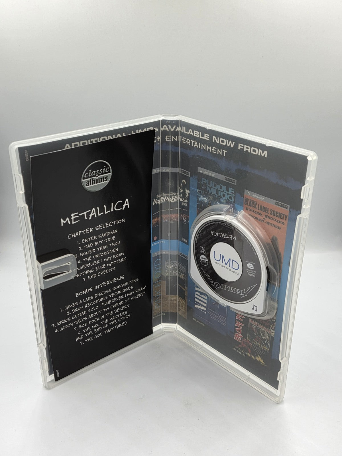 Sony PSP UMD.Music Metallica Englisch