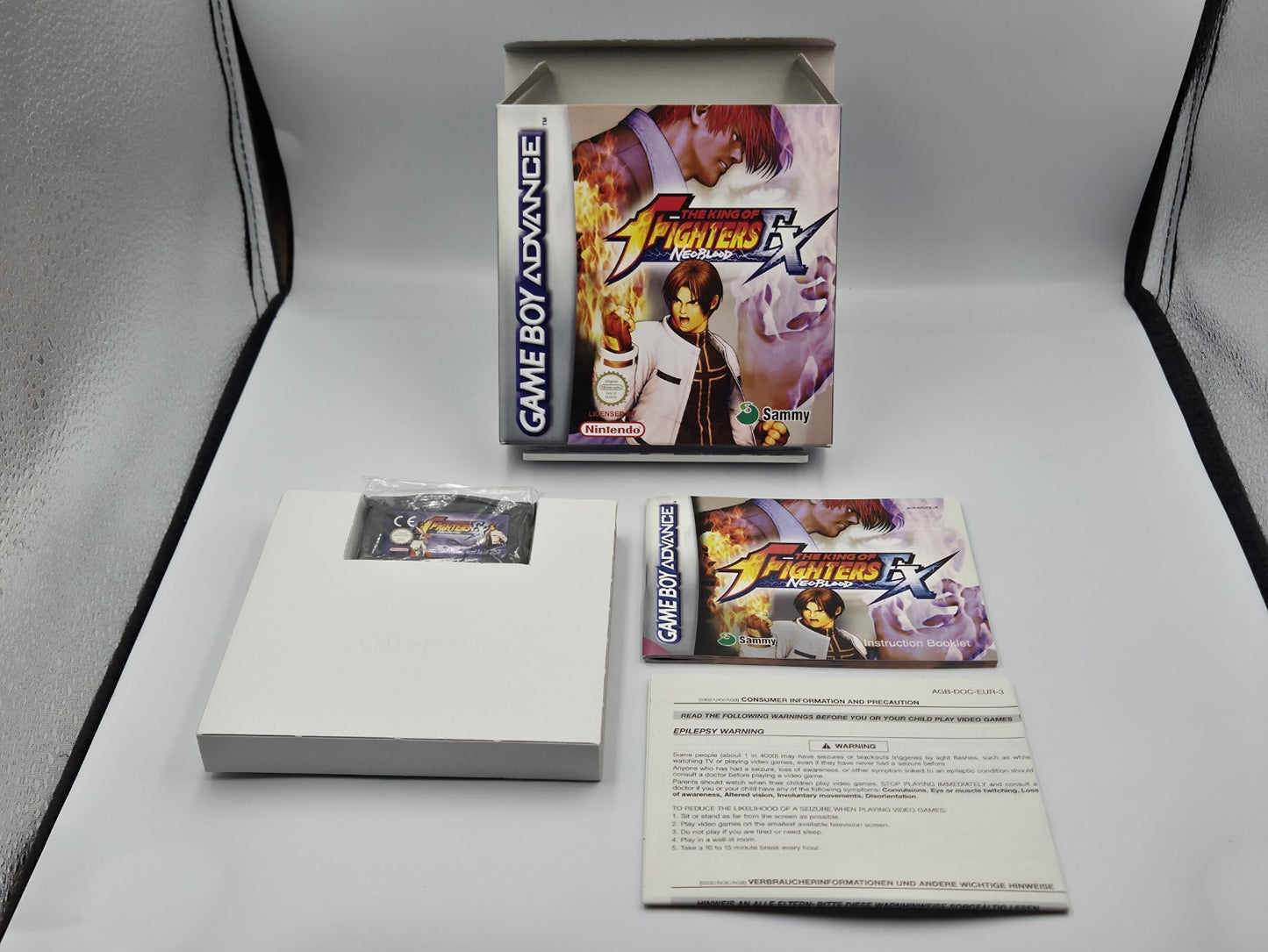 Game Boy Advance The King of Fighters Ex Neo Blood + OVP + Anleitung EUR