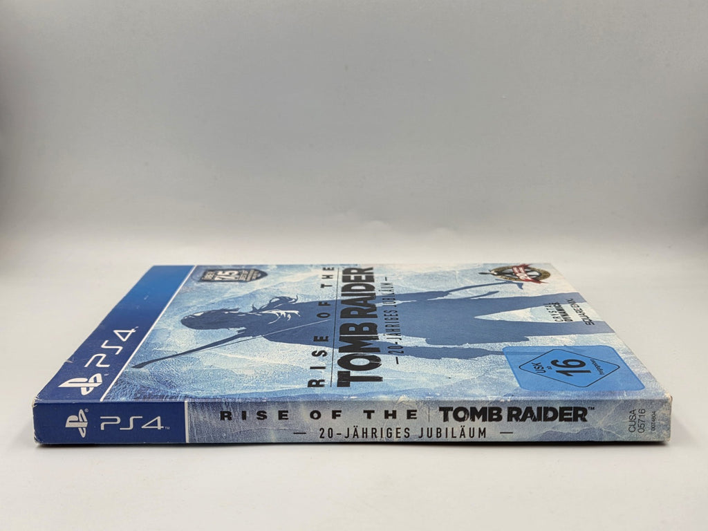 PS4 Rise Of The Tomb Raider 20-Jähriges Jubiläum mit OVP und Anleitung Deutsch