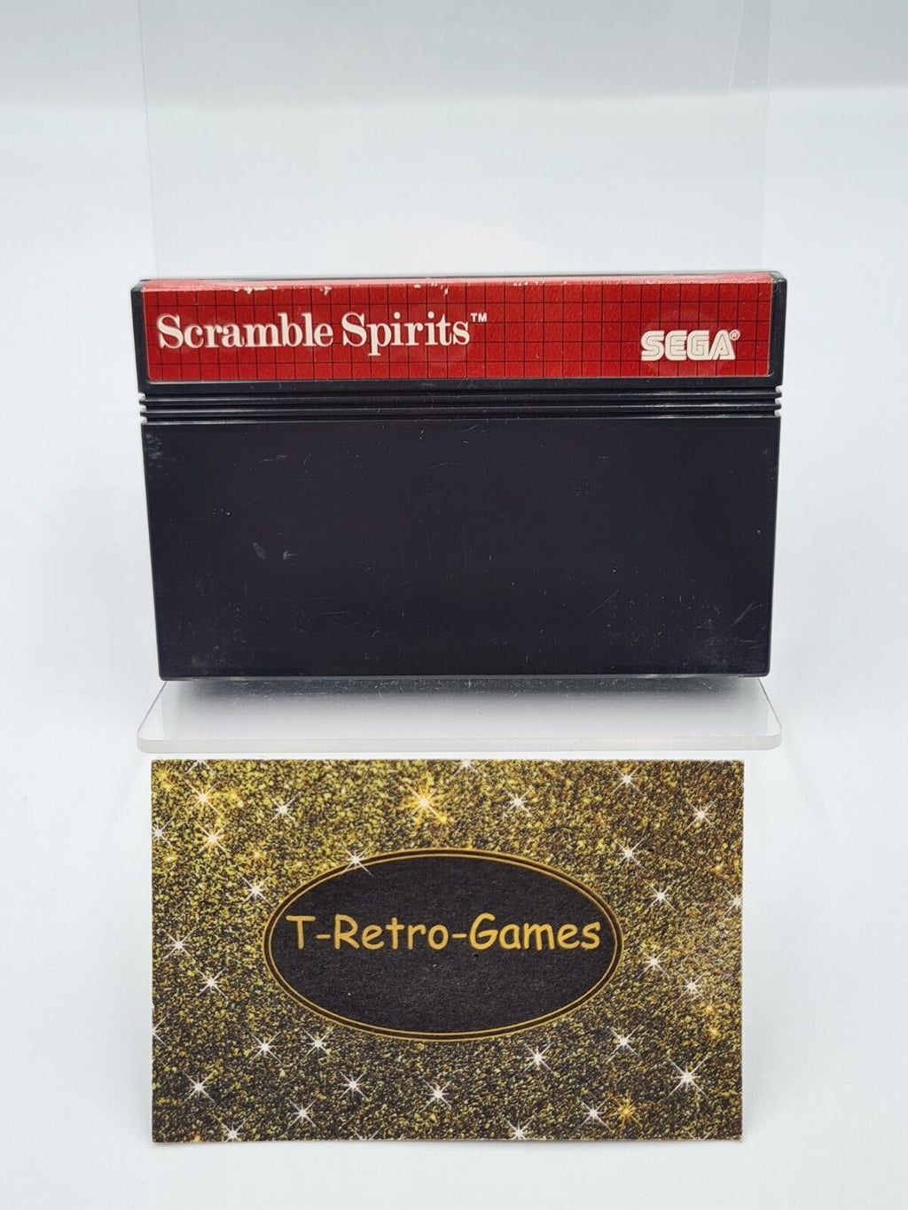 Sega Master System Spiel Scramble Spirits Modul - T-Retro-Games 