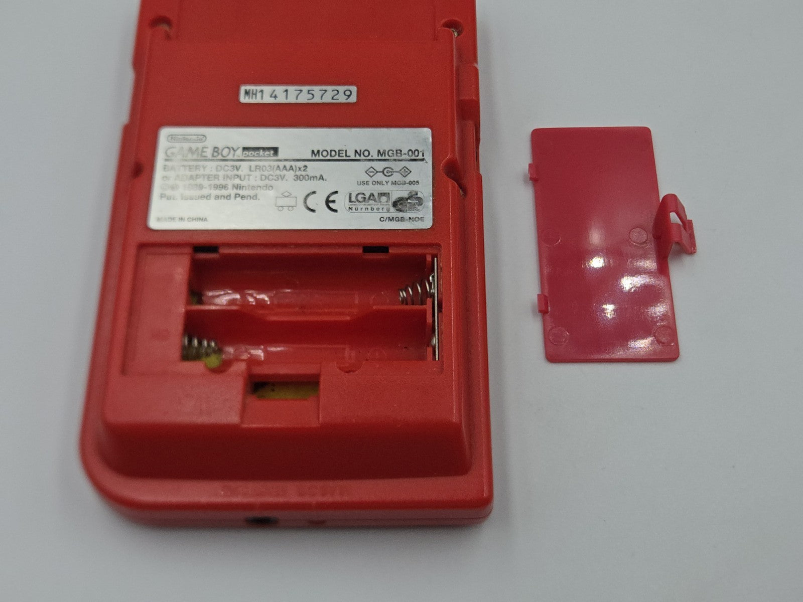 Nintendo Game Boy Pocket Rot Red Konsole Console 