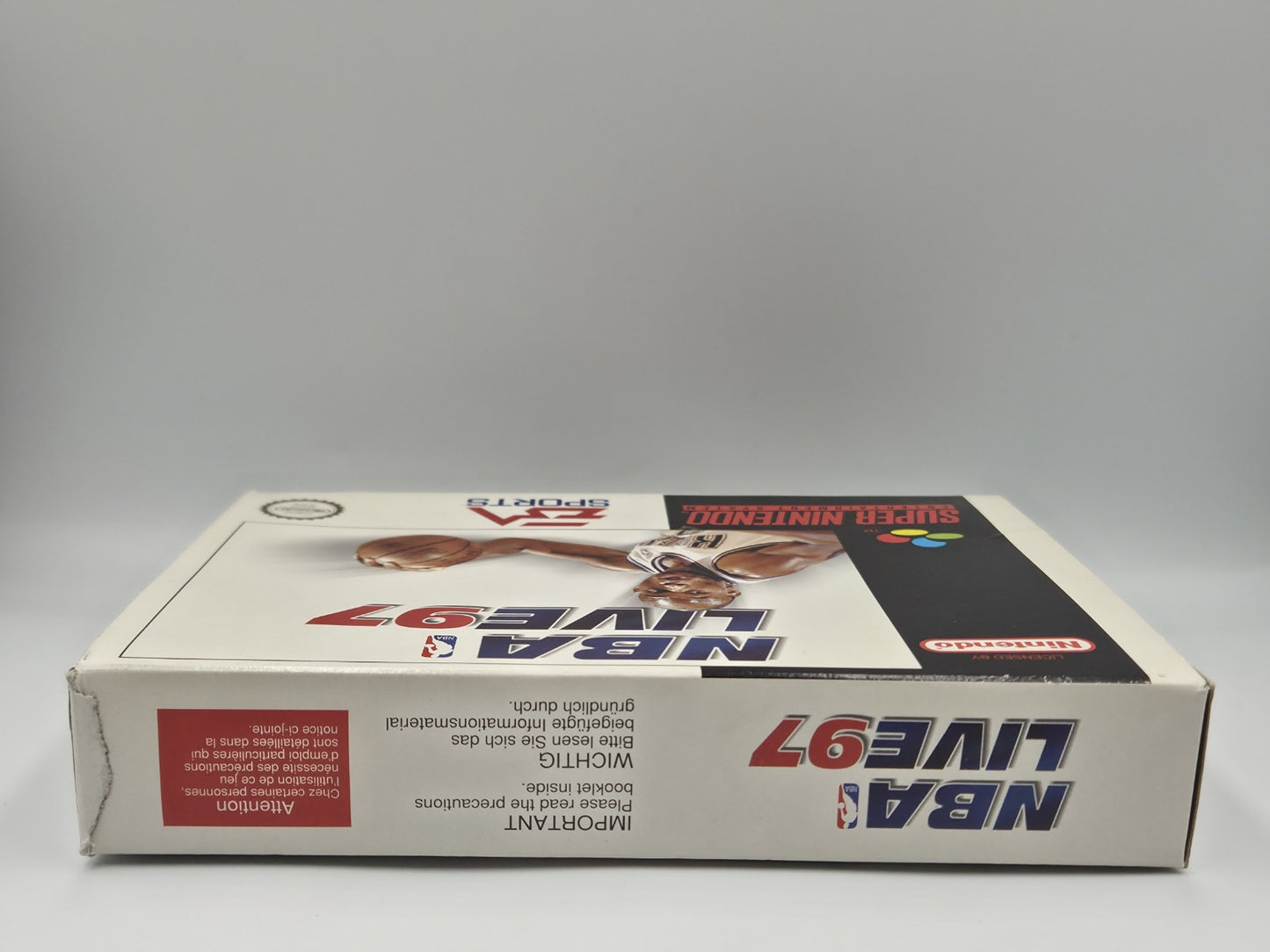 SNES Super Nintendo NBA Live 97 mit OVP und Anleitung EUR