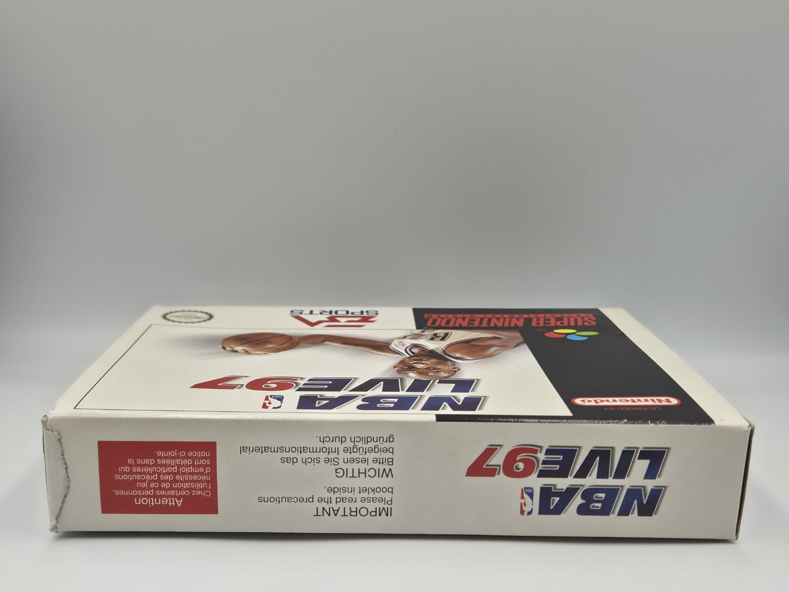 SNES Super Nintendo NBA Live 97 mit OVP und Anleitung EUR