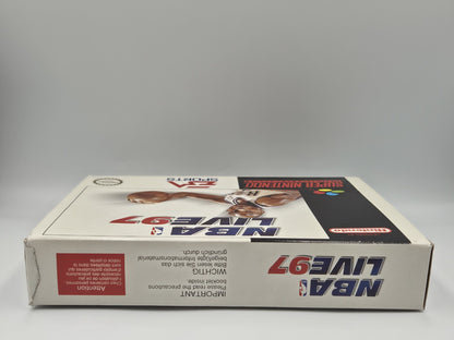 SNES Super Nintendo NBA Live 97 mit OVP und Anleitung EUR