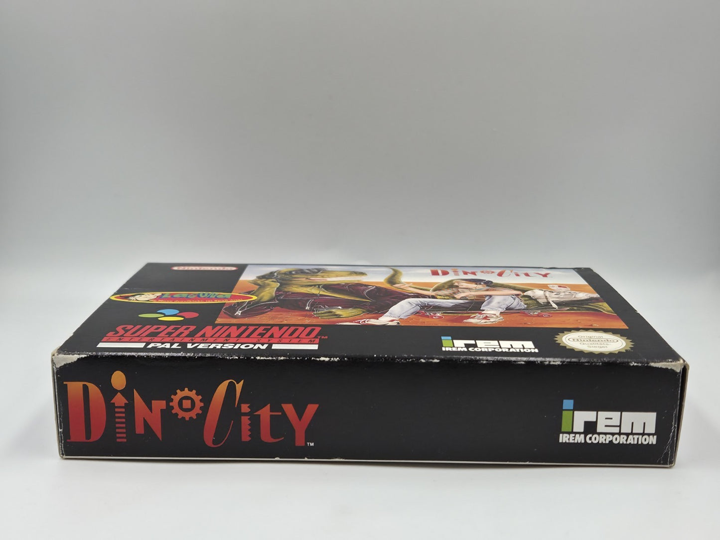 SNES Super Nintendo Dino City mit OVP und Anleitung NOE