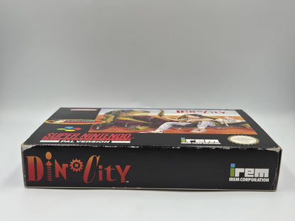 SNES Super Nintendo Dino City mit OVP und Anleitung NOE