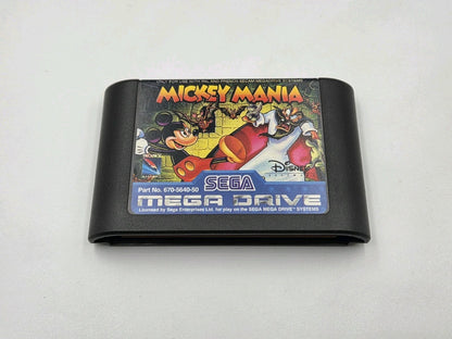 Sega Mega Drive Spiel Mickey Mania mit OVP und Anleitung Multi Language 