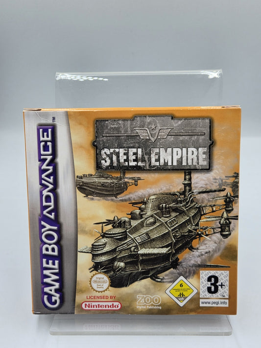 Nintendo Game Boy Advance Steel Empire mit OVP und Anleitung EUR