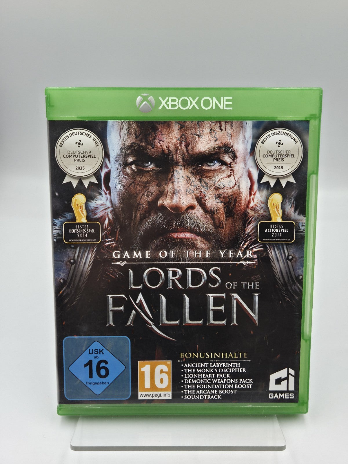 XBOXOne Spiel Lords of The Fallen mit OVP und Anleitung + Soundtrack Deutsch 